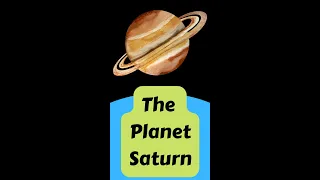 The Planet Saturn - Planets of the Solar System for Kids - Educational Videos - #shorts