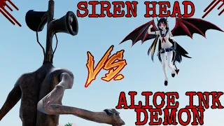 SIREN HEAD V.S THE INK DEMON | Sakura School Simulator|•Mini película•|°Short film°