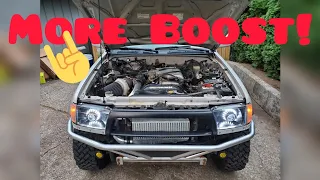 Turbo 5VZ 4runner gets more boost!