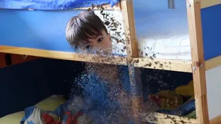 Action Movie Kid Doesn't Feel So Good