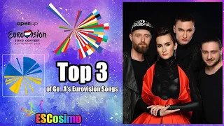 Go_A's Eurovision Songs: My Top 3