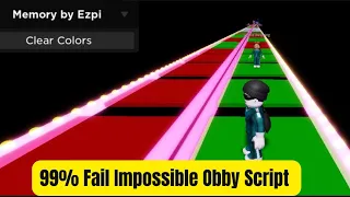 99% Fail Impossible Obby Script | Unedited [Pastebin] Fluxus 2023