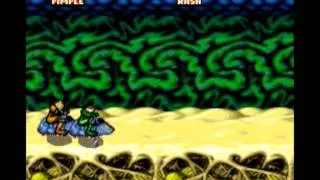 Battletoads in Battlemaniacs SNES (2 Players A) - Real-Time Playthrough