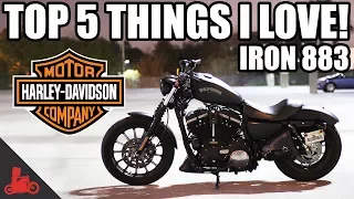 5 Things I LOVE about the Harley Iron 883 Sportster