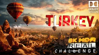 [8K HDR] Colors of TURKEY  - Challange Your TV Brightness with Dolby vision | 60FPS