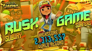 Subway Surfers Final World Record Over 1 Billion Points NO CHEATS OR HACKS ! (Double Coins) #shorts