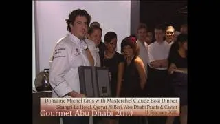 Gourmet Abu Dhabi, 11-02-2010: Domaine Michel Gros With Chef Claude Bosi Dinner