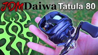 JDM Daiwa Tatula 80 Review (Budget Finesse Bait Caster)