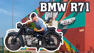 Premiere at Motorworld. Meet the BMW R71 and hear how it works!