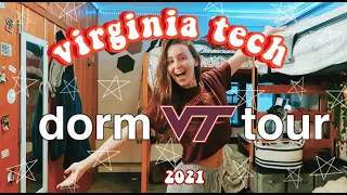 College Dorm Tour at Virginia Tech! || Hannah Teal