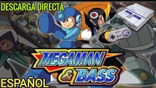 DESCARGAR MEGAMAN & BASS SNES EN ESPAÑOL GRATIS ROM PARA ANDROID PC EMULADOR LINK DESCARGA DIRECTA