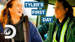Tyler Mahoney’s First Day In The Yukon | Gold Rush