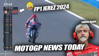 EVERYONE SHOCK INSANE FASTING Lap FP1 in Jerez Marquez Wants New Bike, Ducati Boss SHOCK Again