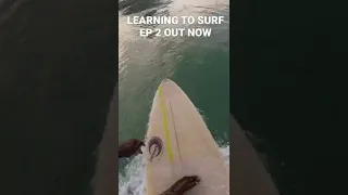 Big left at Muizenberg Surfers corner Beginner Surfer POV #muizenberg #beginner #povsurfing