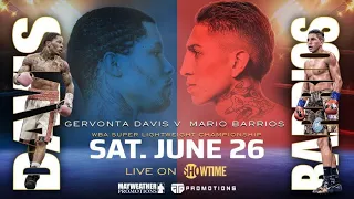 GERVONTA TANK DAVIS KNOCKS OUT MARIO BARRIOS IN THE 11TH ROUND | POST FIGHT CONFERENCE
