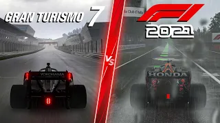 Gran Turismo 7 vs F1 2021 - Direct Comparison! Attention to Detail & Graphics! ULTRA 4K