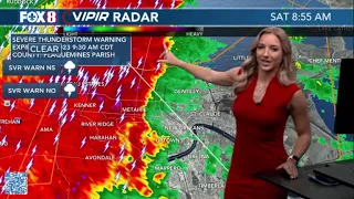 Severe Weather Coverage New Orleans May 6, 2023 Part 1