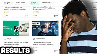 I Paid Fiverr To Affiliate Market For Me (Affiliate Marketing Fiverr)