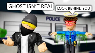 GHOST POLICE 👻👮‍♂️ (ROBLOX Brookhaven 🏡RP - FUNNY MOMENTS)