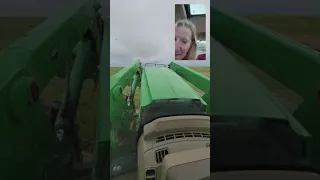 mom and Jesus meeting on a John Deere 6140M