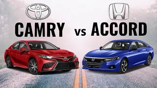 2021 Honda Accord VS. 2021 Toyota Camry - Full Comparison Review