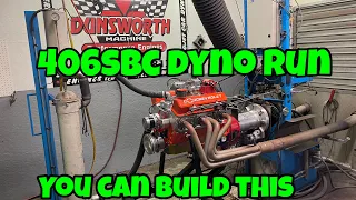 The 406SBC You Can Build Dyno Session