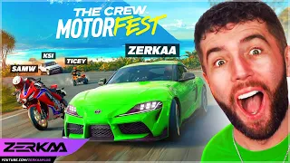 MY FIRST ONLINE RACES! (The Crew Motorfest #15)