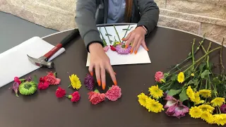 Pounded Flower Art