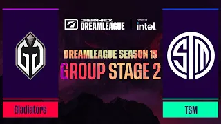 Dota2 - Gladiators vs TSM - Game 2 - DreamLeague Season 19 - Group Stage 2