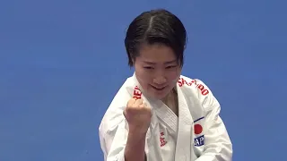 World Games karate 2022. Final Female kata. 🔴 Hikaru Ono - 🔵 Sandra Sánchez. Gold Medal 🥇