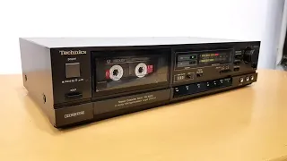 RESTORATION OF TECHNICS RS - B305  STEREO CASSETTE DECK .