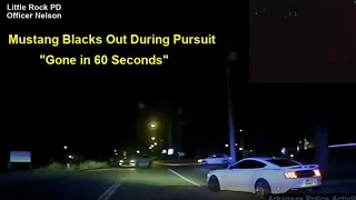 Mustang Blacks Out during High Speed Pursuit| "Gone in 60 Seconds". Call State Police  Next Time!