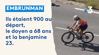 Embrunman 2023 : nous avons suivi le doyen (68 ans) et la benjamine (23 ans) de l'épreuve