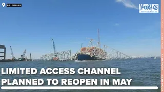 Fort McHenry Limited Access Channel to reopen in May after Dali vessel removal