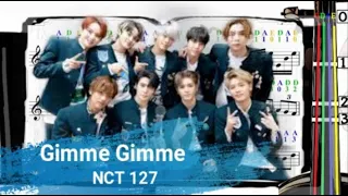 Gimme Gimme | NCT 127 | Violin SHEET MUSIC [With Fingerings] [Level 4]