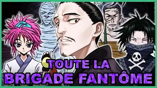 Les 16 Membres de la Brigade Fantôme et leurs Pouvoirs Expliqués ! (Hunter x Hunter)