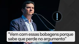 Moro rebate Ciro: "Vem com essas bobagens porque sabe que perde no argumento"