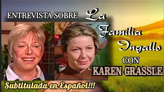 Dulce entrevista a Karen Grassle sobre "La Pequeña Casa". Especial subtitulado mitad de temporada 2.