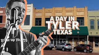 A live music tour of downtown Tyler, Texas (East Texas)