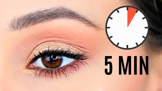 Easy 5 Minute Eye Makeup For Work, School, Everyday - Using Drugstore Products