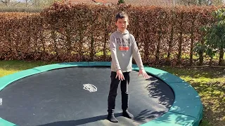 Lær at lave flik på trampolin