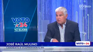 José Raúl Mulino en  @ECOtvPanama  | #panama