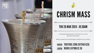 Chrism Mass 2024 – Catholic Mass Today Live Online