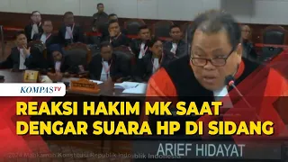 Hakim MK Tegur Peserta Sidang Pileg yang Tak Matikan HP: Kalau Malam Saya Tembak Mati