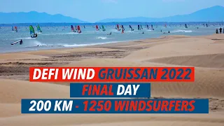 [DEFI WIND GRUISSAN 22 J4] Goyard et Cousin couronnés devant 1200 windsurfers après 200km de race  !