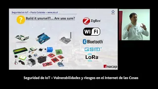 Webinar - Seguridad en IoT  - Vulnerabilidades y riesgos