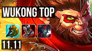 WUKONG vs DARIUS (TOP) | 2.4M mastery, 6 solo kills, 10/2/9, 700+ games | EUW Diamond | v11.11