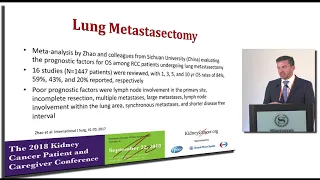 The Role of Metastasectomy in the Treatment of Metastatic Renal Cell Carcinoma
