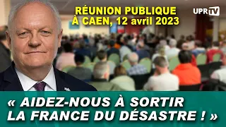 « Aidez nous à sortir la France du désastre ! »