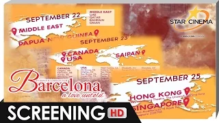 International Screenings of 'Barcelona: A Love Untold'